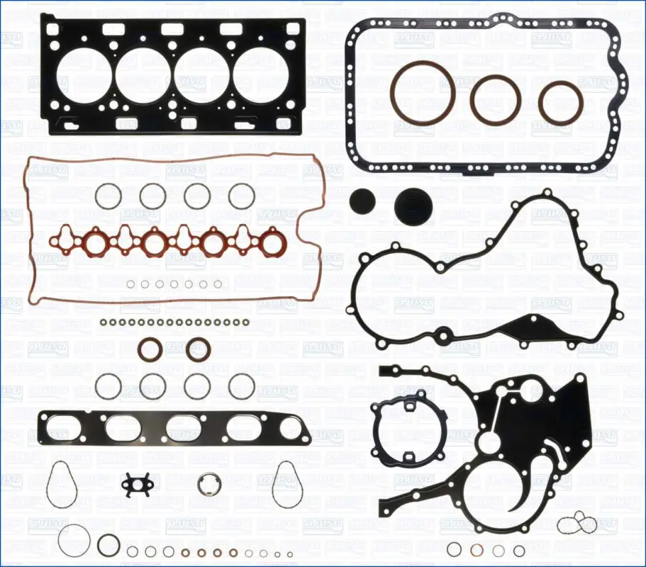 Schnäppchen AJUSA 50243000 - Dichtungsvollsatz, Motor - MULTILAYER STEEL