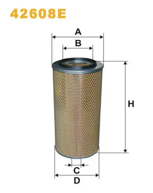 WIX FILTERS 42608E - Luftfilter Schneller Versand