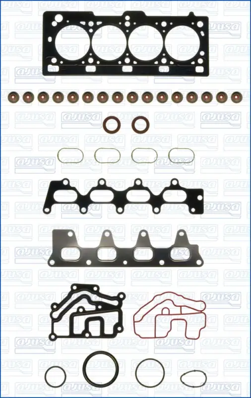 Bestpreis AJUSA 52159600 - Dichtungssatz, Zylinderkopf - MULTILAYER STEEL