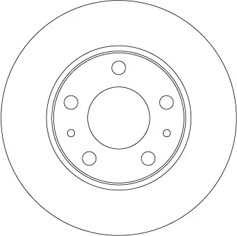Schnäppchen TRW DF6287 - Bremsscheibe