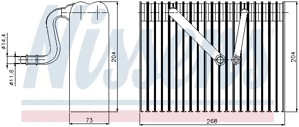NISSENS 92183 - Verdampfer, Klimaanlage Bestseller