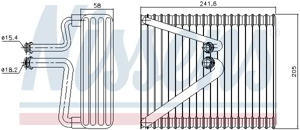 Super-Preis NISSENS 92206 - Verdampfer, Klimaanlage