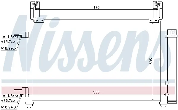 NISSENS 940009 - Kondensator, Klimaanlage - ** FIRST FIT ** Günstig