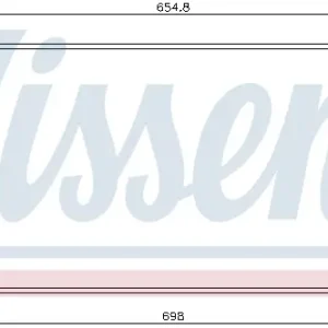 Geprüft NISSENS 940036 - Kondensator, Klimaanlage - ** FIRST FIT **