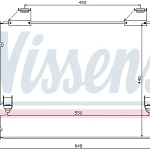 Günstig NISSENS 940083 - Kondensator, Klimaanlage - ** FIRST FIT **
