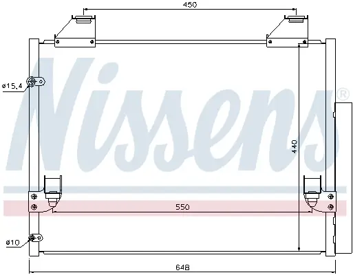 Günstig NISSENS 940083 - Kondensator, Klimaanlage - ** FIRST FIT **