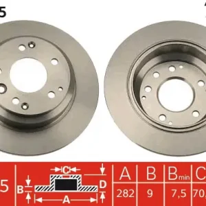Zertifiziert TRW DF4005 - Bremsscheibe