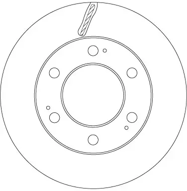 TRW DF6882 - Bremsscheibe Abverkauf