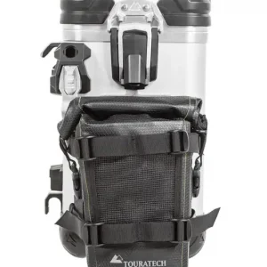 Zubehörhalter Set mit Zusatztasche+ EXTREME Edition by Touratech Waterproof für Motorradkoffer ZEGA Evo Versand Am Gleichen Tag