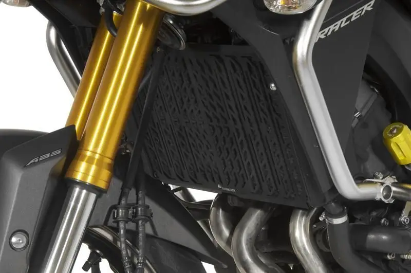 Kühlerschutz Yamaha MT-09 Tracer, Aluminium, schwarz Preis Gesenkt