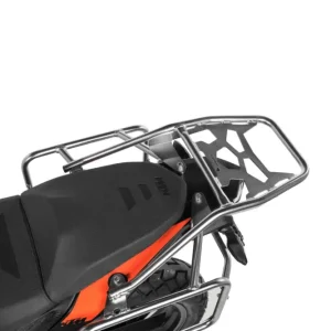 Begrenztes Angebot Motorrad Topcaseträger ZEGA / Gepäckbrücke, Edelstahl für KTM 390 Adventure