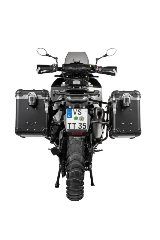 Abverkauf Motorrad Alukoffer System ZEGA Evo für Husqvarna Norden 901, KTM 890 Adventure/ 890 Adventure R/ 790 Adventure / 790 Adventure R