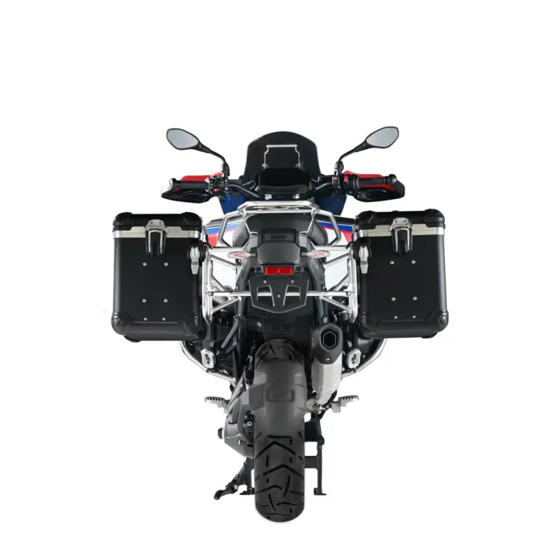 Motorrad Alukoffer System ZEGA Evo für BMW R1300GS Adventure mit Edelstahlträger Letzte Chance