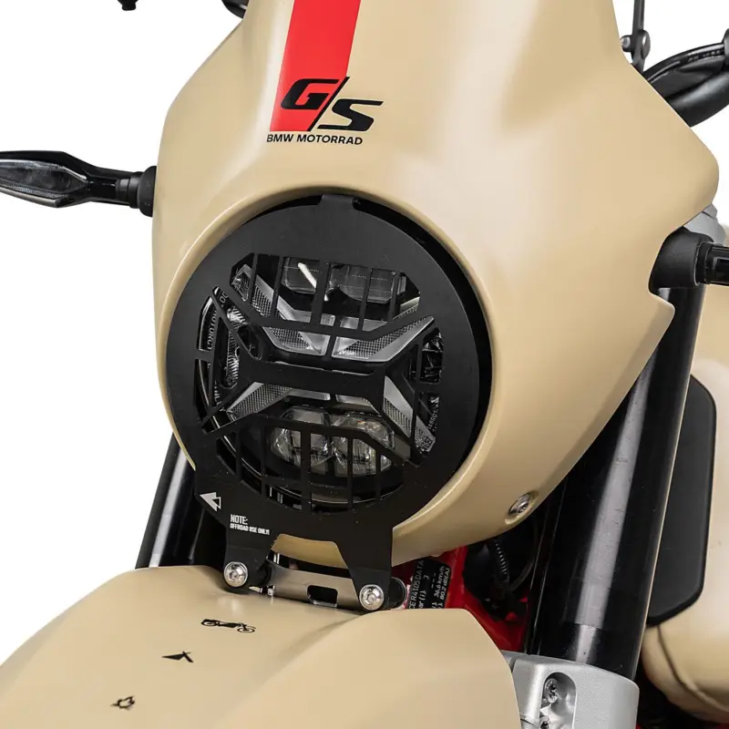 Preiswert Scheinwerferschutz mit Schnellverschluss, BMW R12 G/S *OFFROAD USE ONLY*