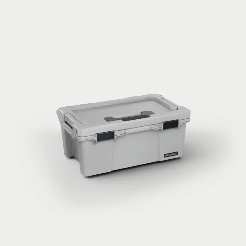 DECKED D-co Case - Sixer 16, Cool Gray mit schwarzen Verschlüssen Online Kaufen
