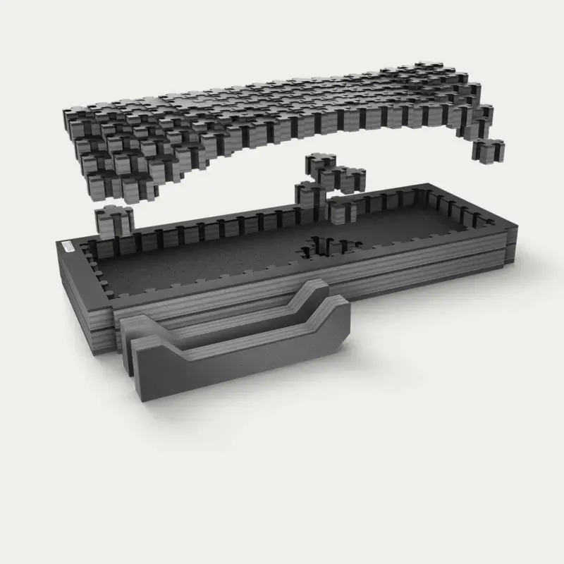 DECKED PuzzleFoam für VY Doppelkabiner Schubladen zum selbst konfigurieren Zertifiziert