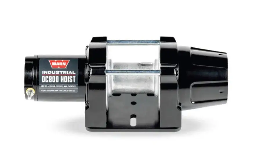 WARN Hubzug DC800, 12-V "Base" 363kg Hubkraft, inkl. Steuerung, OLI, Fernbed. Echt