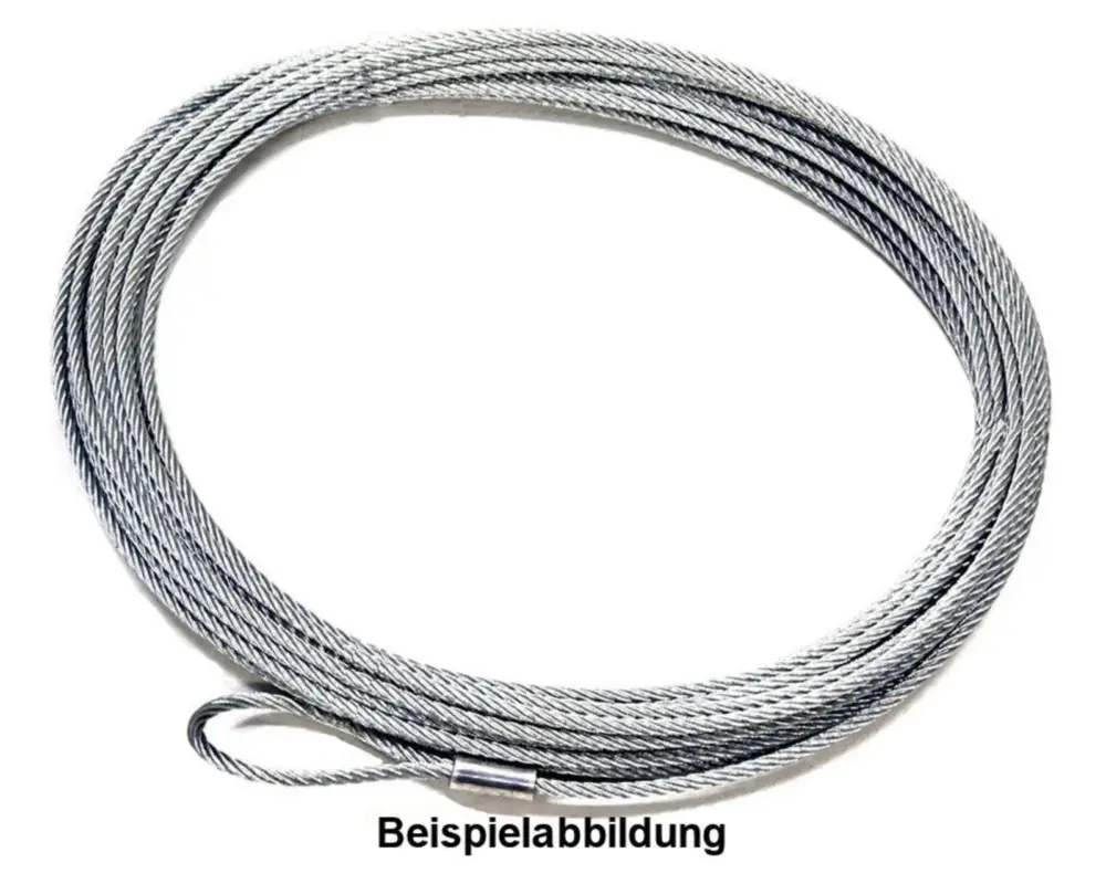 Jetzt Bestellen Stahlseil 27m x 11mm, FSS 2-625F 3AY Vollkausche B=30mm Ende spitz, MKB 110kN