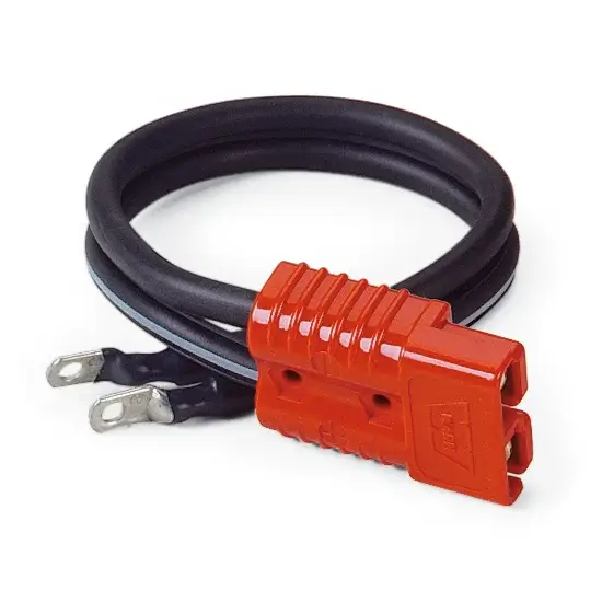 Batteriekabel 0,5m mit Stecker 50 Amp Ausverkauf