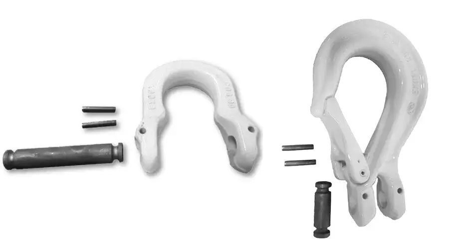 Meistverkauft Haken für Kunststoffseil 12mm, inkl. Verbinder, 3.200 kg Tragkraft