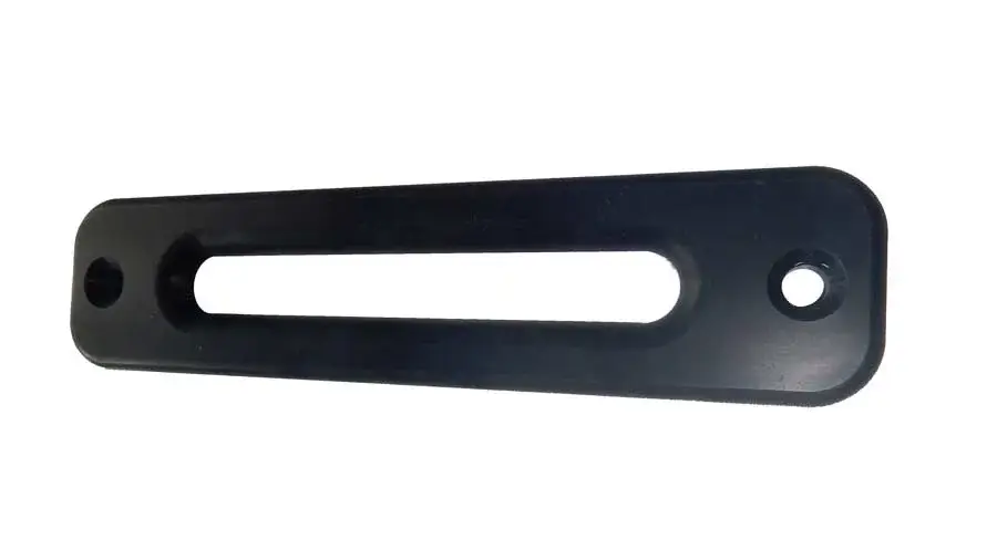 Neue Ware Aluseilfenster LA 254mm schwarz eloxiert, für Kunststoffseil