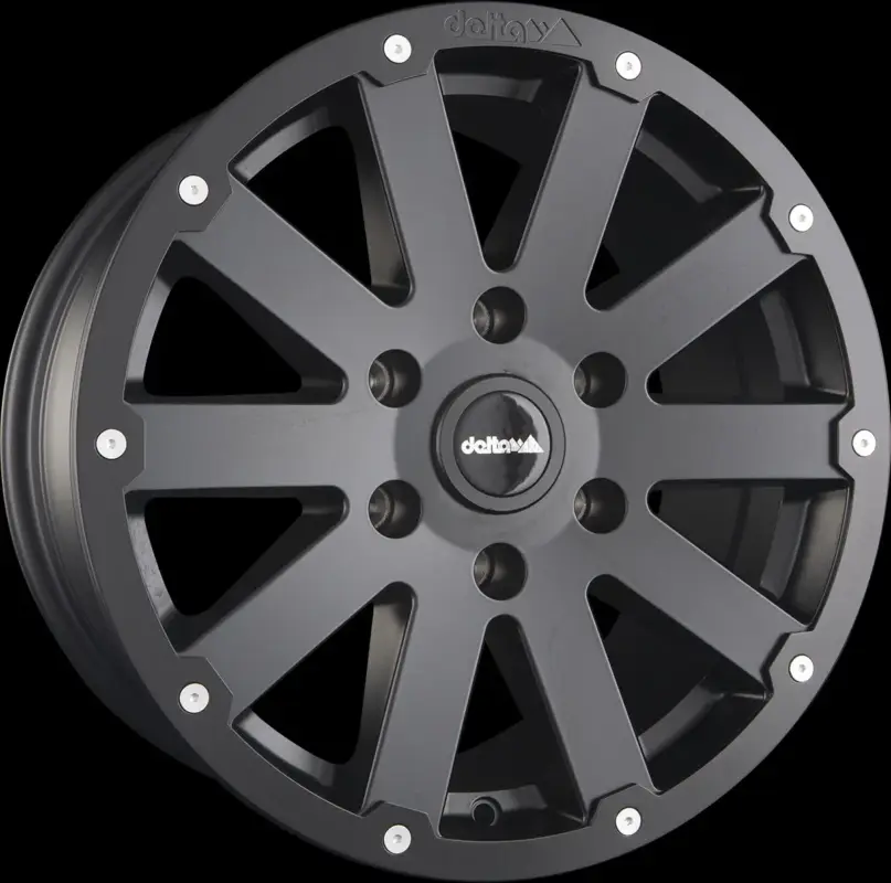 Meistverkauft Alufelge Delta Hanma 8,5x17 6x139,7 ET+40, ML 93,1, matt schwarz
