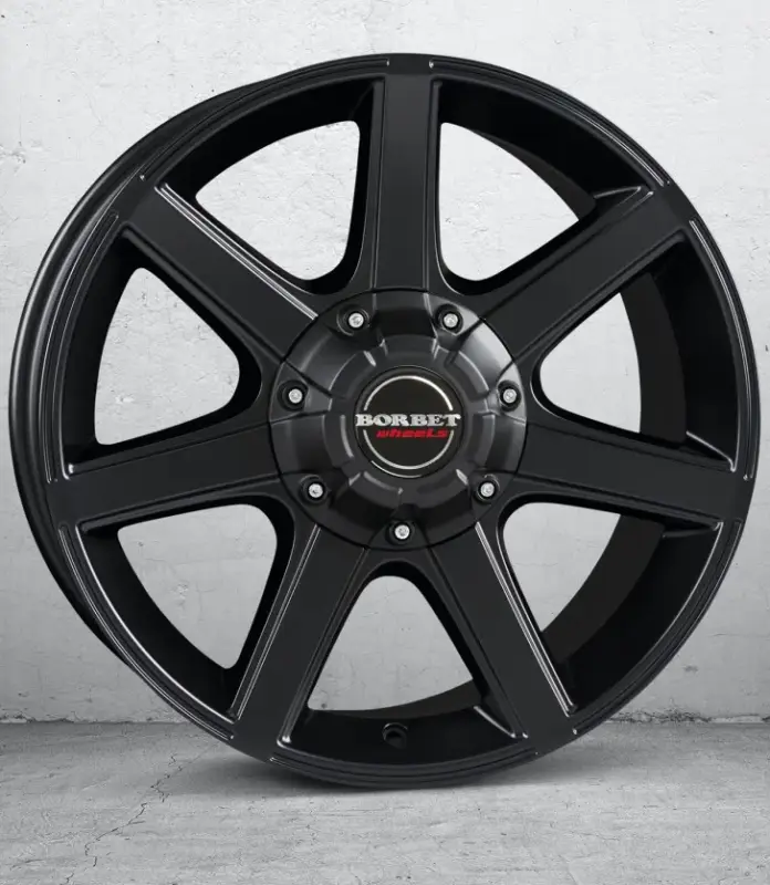 Saisonangebot CWE-Alufelge 8,5x18, ET +30, 5x130, ML 84,1, Mercedes G, matt schwarz