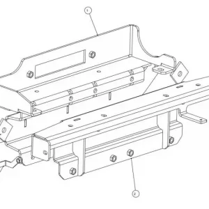 Nur Heute Seilwinden Set für VW AMAROK bis 2016 inkl. WARN Zeon 8