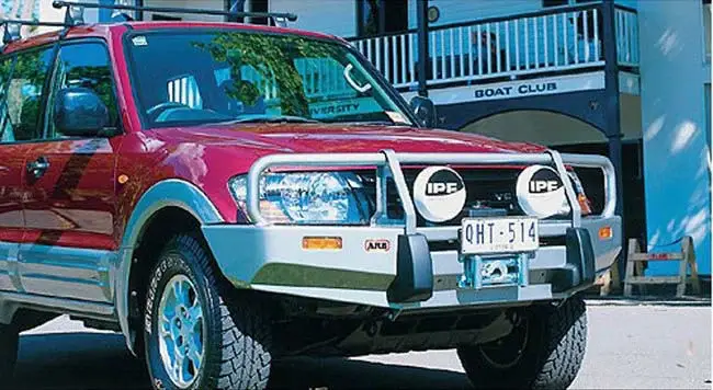 ARB-Windenstoßstange Mitsubishi Pajero, V60 -‘02, 3434050, ohne TÜV Preisreduziert