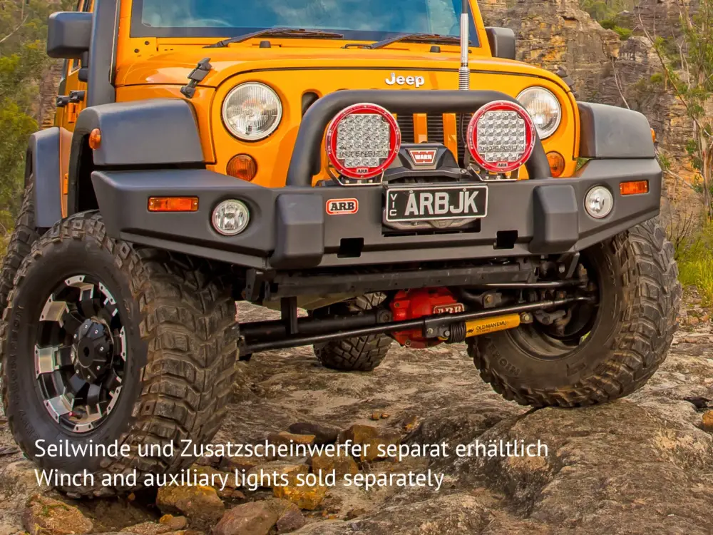 ARB Windenstoßstange Jeep Wrangler JK ab 07 schwarze Struktur Pulverbeschichtung Expressversand