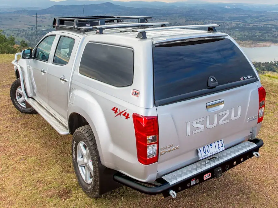 ARB Heckstoßstange schwarz Isuzu D-Max ‘12 -> Top-Preis