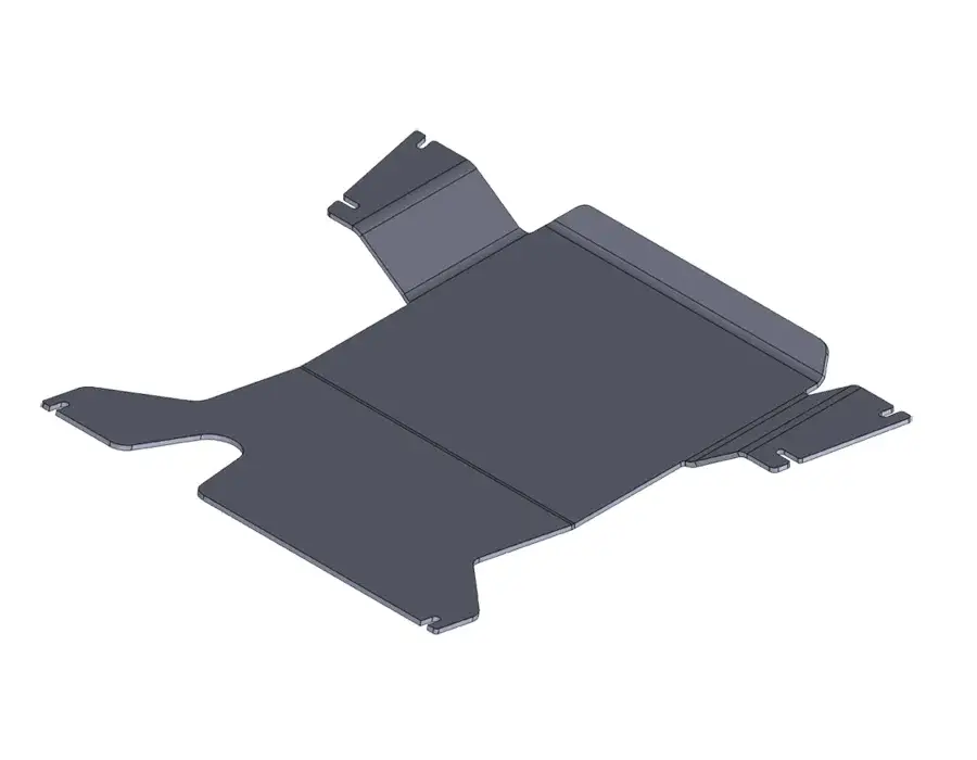 Unterfahrschutz Toyota J 80 Getriebe, 6mm Aluminium Meistverkauft
