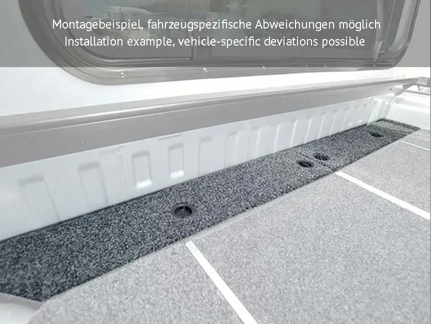 Abdeckung Outback Schublade vorne 155mm, Nissan D22, NP300, Doka, Sonderaktion
