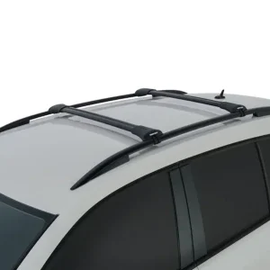 Neu Rhino Rack StealthBars JA7981, schwarz, 2 Querträger & Montagekit
