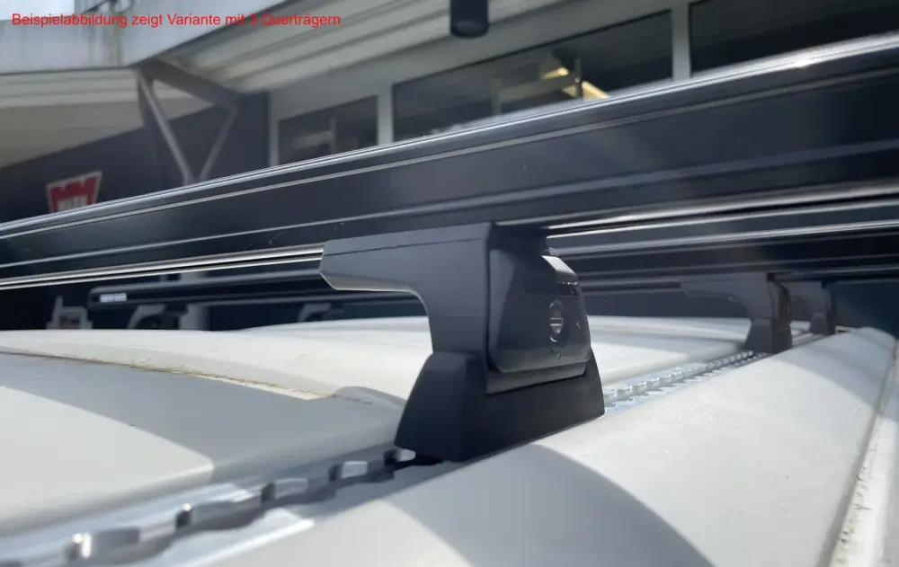 Rhino Rack HD Querträger 1500mm, (2) VW T4, inkl. RLT600 & Airline Schienen Schneller Versand