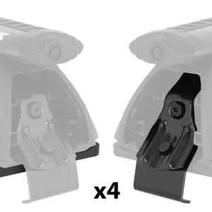 Fußkit für Rhino 2500 Multi Fit System 4 Klammern und 4 Gummiunterlagen Günstig
