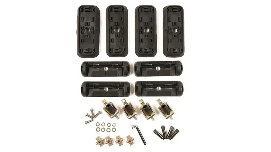 Fußkit für Rhino 2500 Multi Fit System 4 FMP Kits und 4 Gummiunterlagen Neu Im Sortiment