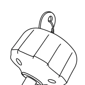 Letzte Chance Rhino Rack Schloß für Schaufelhalter