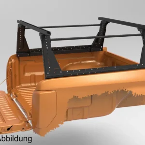 Muli-Rack System "hoch" Jeep Gladiator JT inkl. 2 Rhino Rack HD Querträger Top-Preis