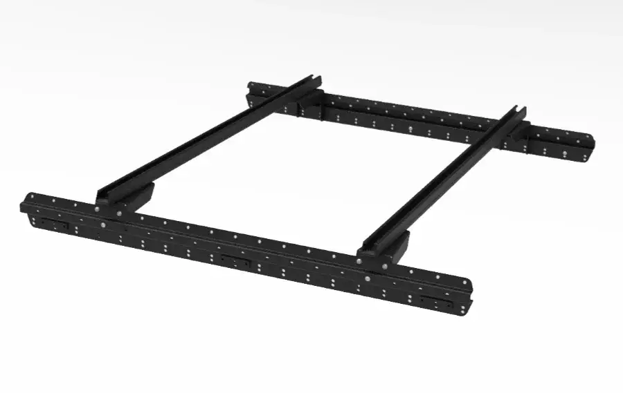 Muli-Rack "flach" Ranger, Raptor, Amarok inkl. 2 Rhino Rack HD Querträger Begrenztes Angebot