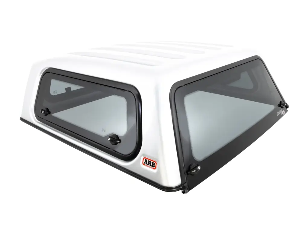 Touring Hardtop für Ford Ranger ‘12-‘23, 2AB DC flach, glatt, seitl. Klappfenster Expressversand