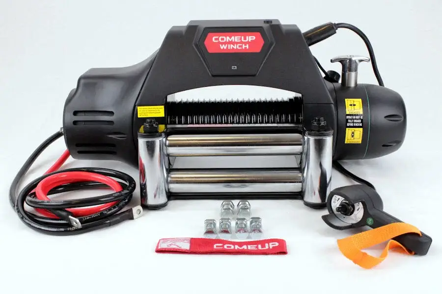 Begrenztes Angebot COMEUP Seilwinde Seal Gen2 9.5i 12V, Überlastsicherung & gerillte Trommel