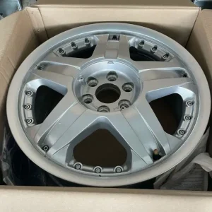 Heißes Angebot 5x CW-ALUFELGE CWB 8X18 ET+45 6X114,3, SILBER für Nissan Navara D23 und Renault Alaskan