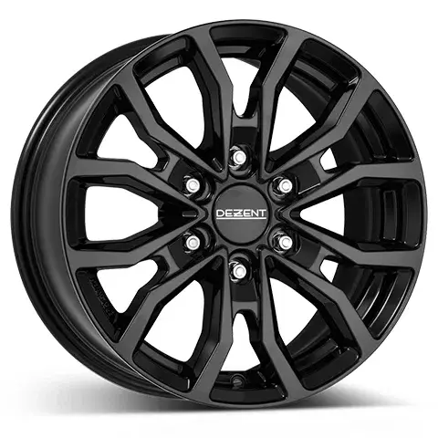 Highlight DOTZ-Alufelge Dezent KC Black 7,5x18 6x139,7 ET45, ML95,1 schwarz