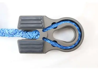 Neu Im Sortiment "FACTOR 55" FLAT SPLICER 3/8-1/2" SYNTH. ROPE SPLICE-ON SHACKLE MOUNT, GRAY