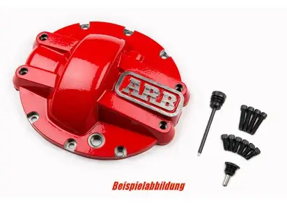 ARB DIFFERENTIALSCHUTZ JEEP WRANGLER JL SPORT & SAHARA, VORNE, ROT Neu
