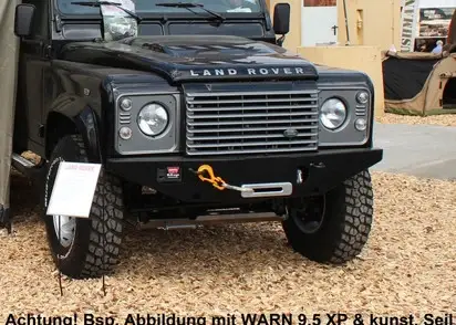 Wochenendangebot SEILWINDEN SET ROVER DEFENDER NEUE AUSFÜHRUNG MIT WARN M8000