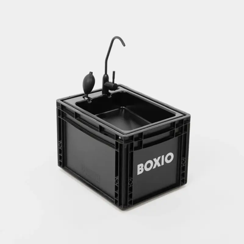 Neue Kollektion BOXIO WASH Mobiles Waschbecken