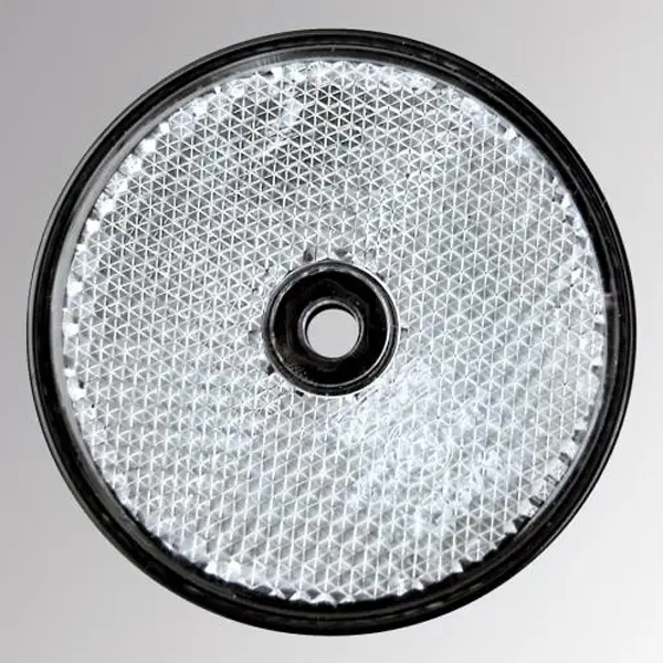 Reflektor rund, 60mm Durchmesser, weiss, 2 Stück Bestseller