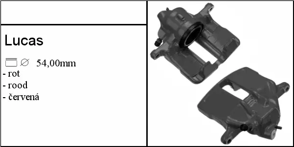 Bremssattel vorne rechts VW, 1 Stück Highlight